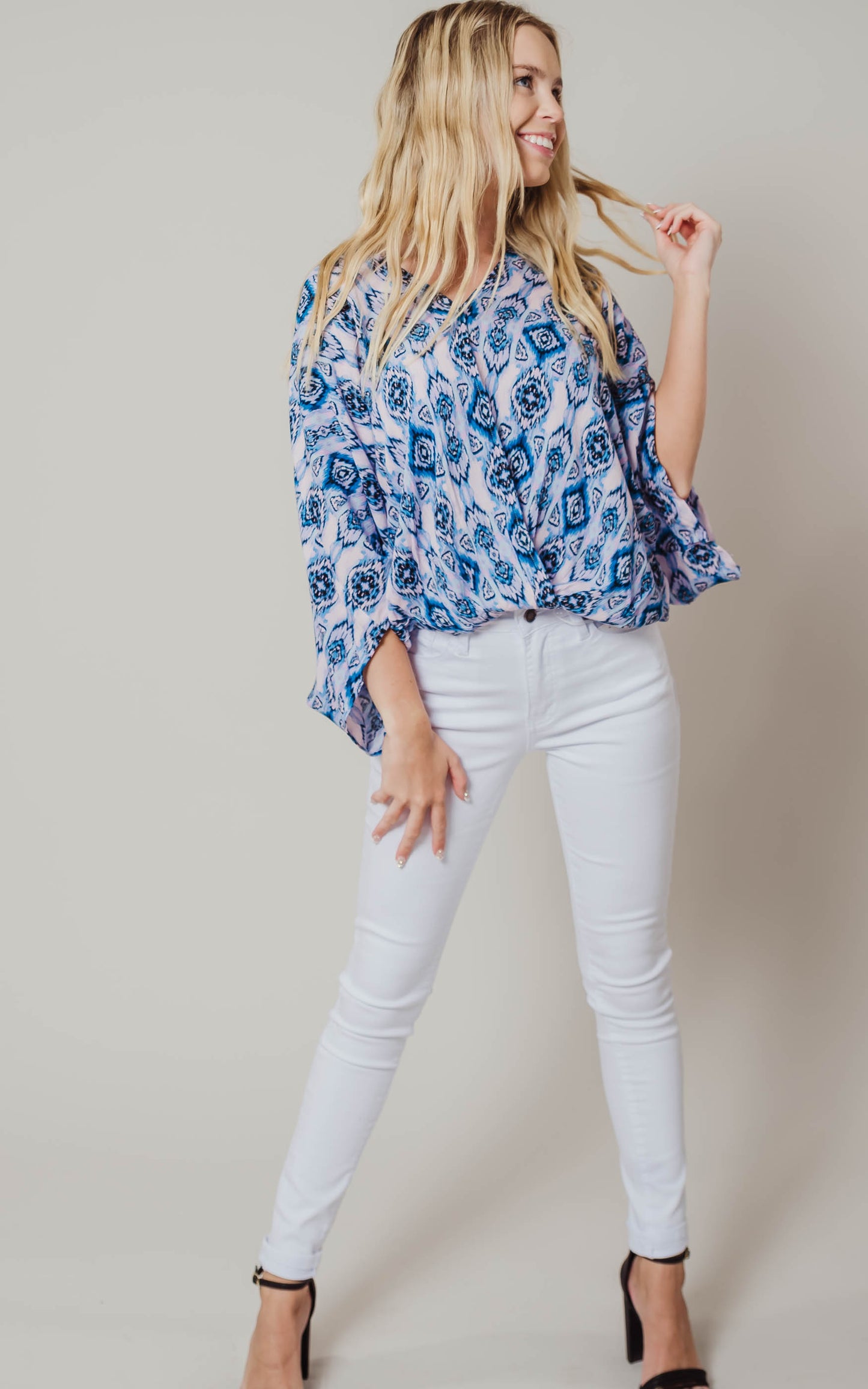 geometric blouse 