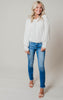 white dolman top 