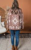 Sofy Fuzzy Aztec Sweater - Final Sale