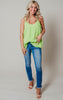 lime tank top