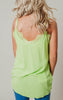 Lime Life Lace Cami Tank Top - Final Sale*