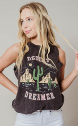 desert dreamer cactus tank top 