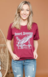 desert dreamer graphic unisex t-shirt