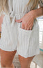 Stripe Oatmeal Romper