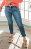 MidRise Clean Boyfriend Jeans- Judy Blue