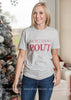 You Better Not Pout- Gray Tee - BAD HABIT BOUTIQUE 