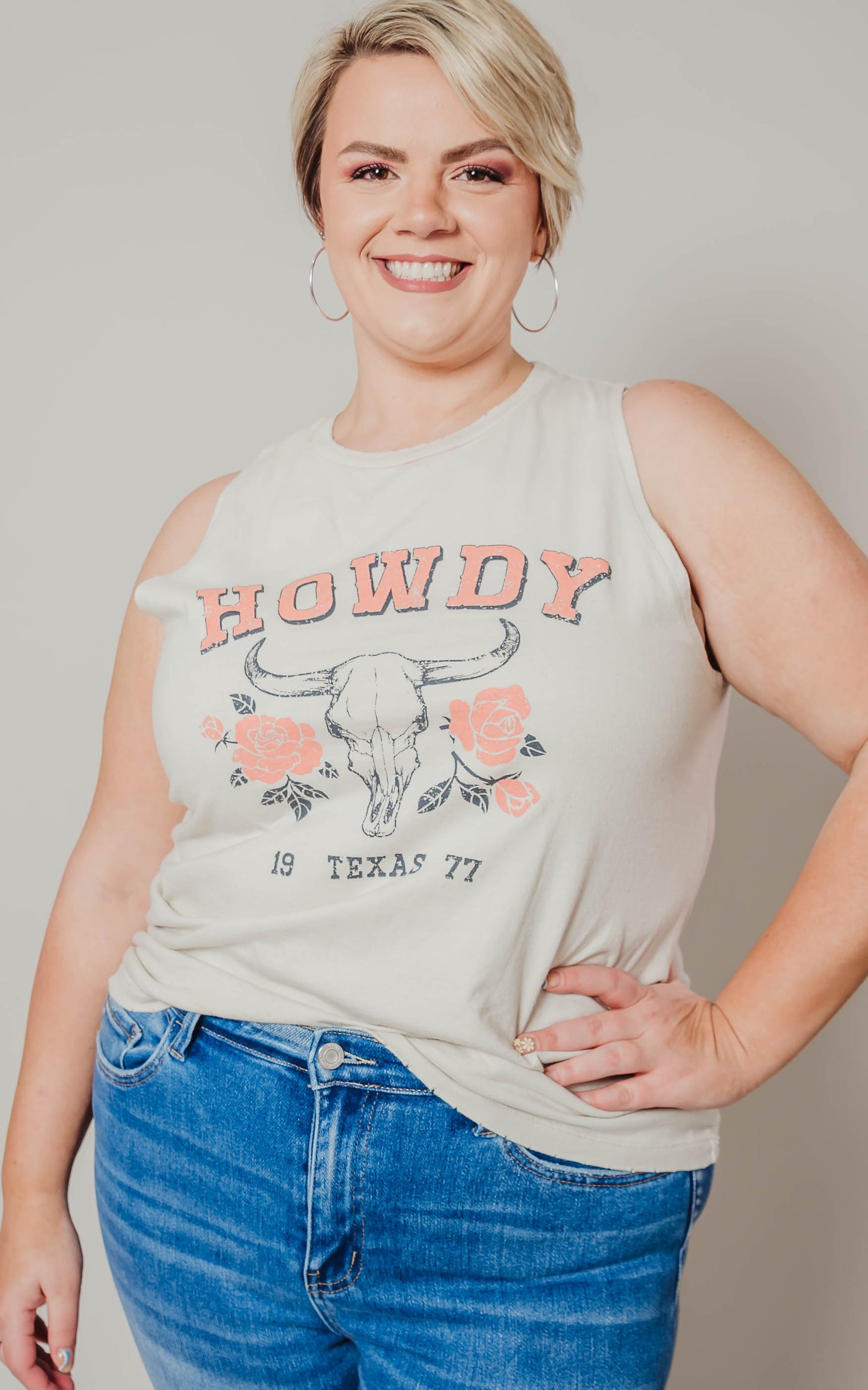 Howdy Texas 1977 Tank Top