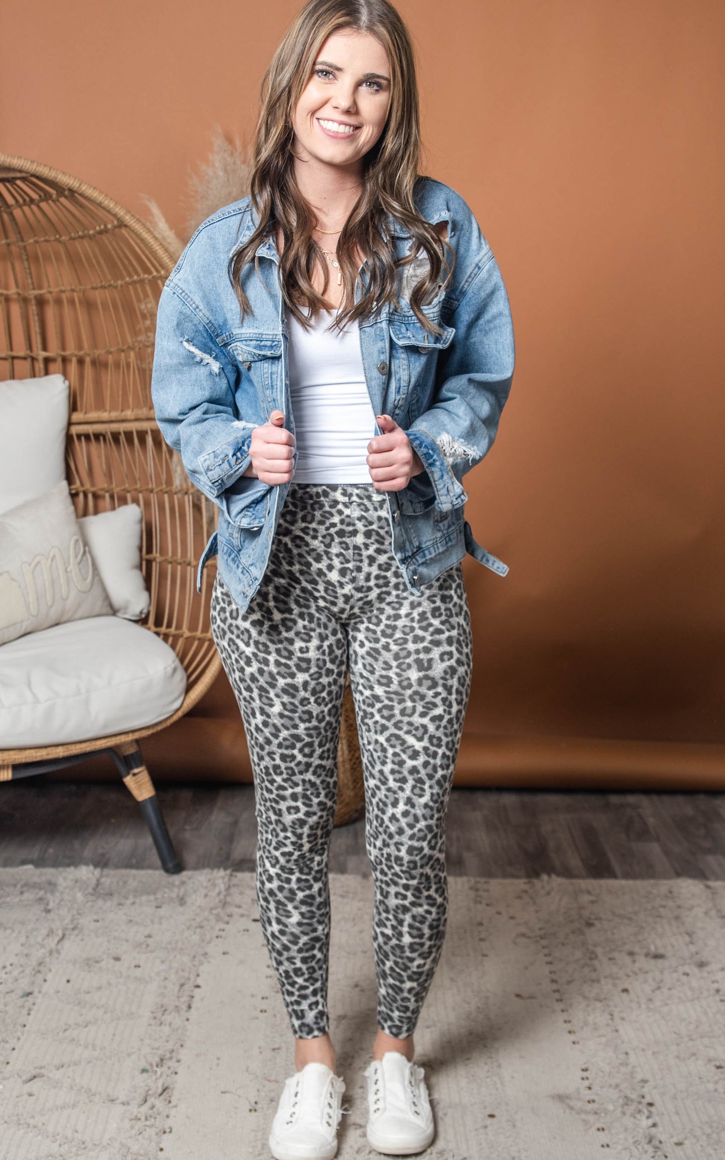 butter soft leopard leggings 