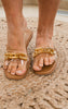 Chain Clear Slide Sandal - Final Sale