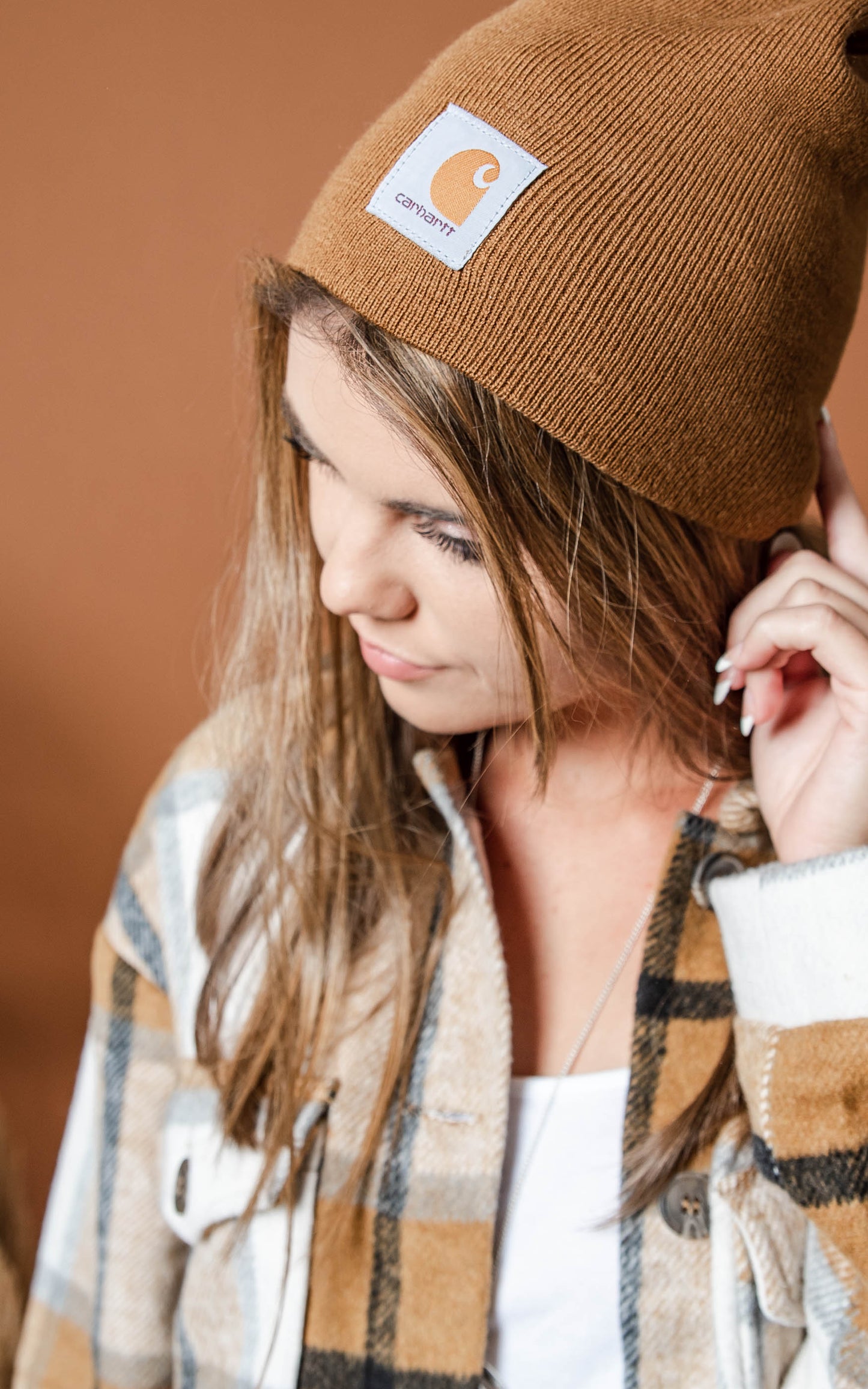 Big Patch Carhartt Beanie