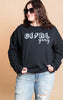 girl gang lightning bolt sweatshirt 