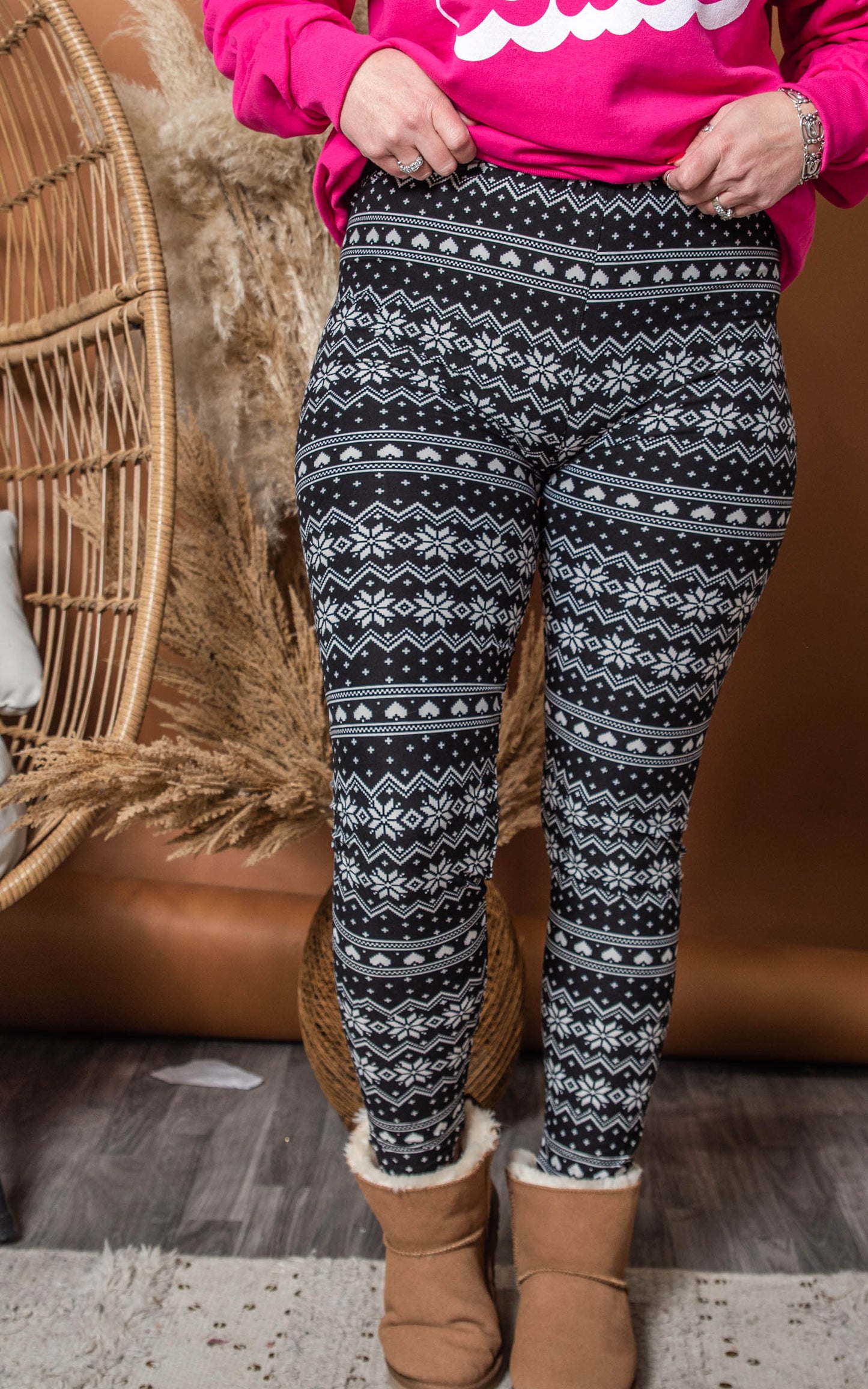 snowflake legging