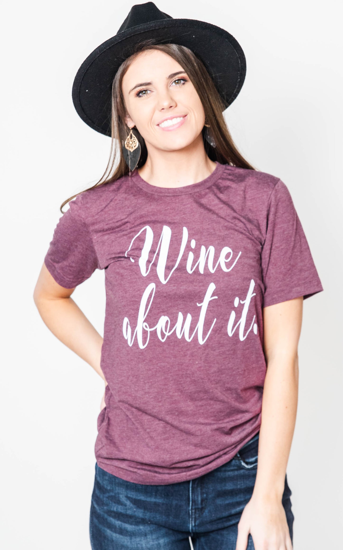 Wine About It Tee** - Final Sale