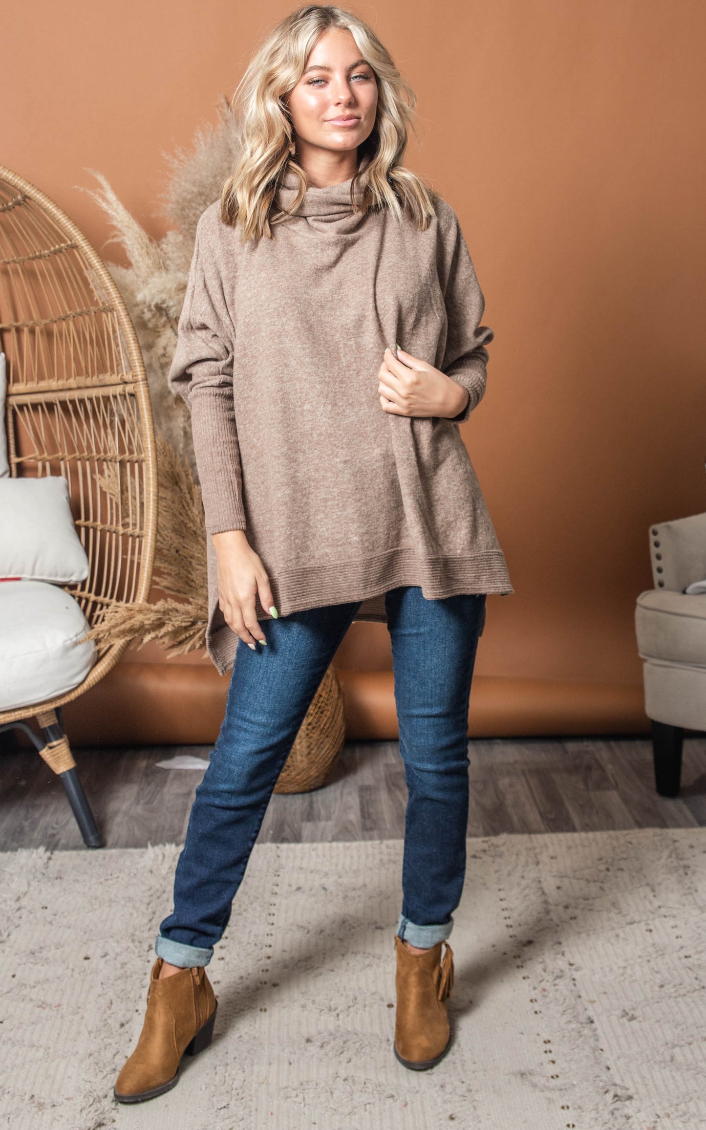 mocha tunic 