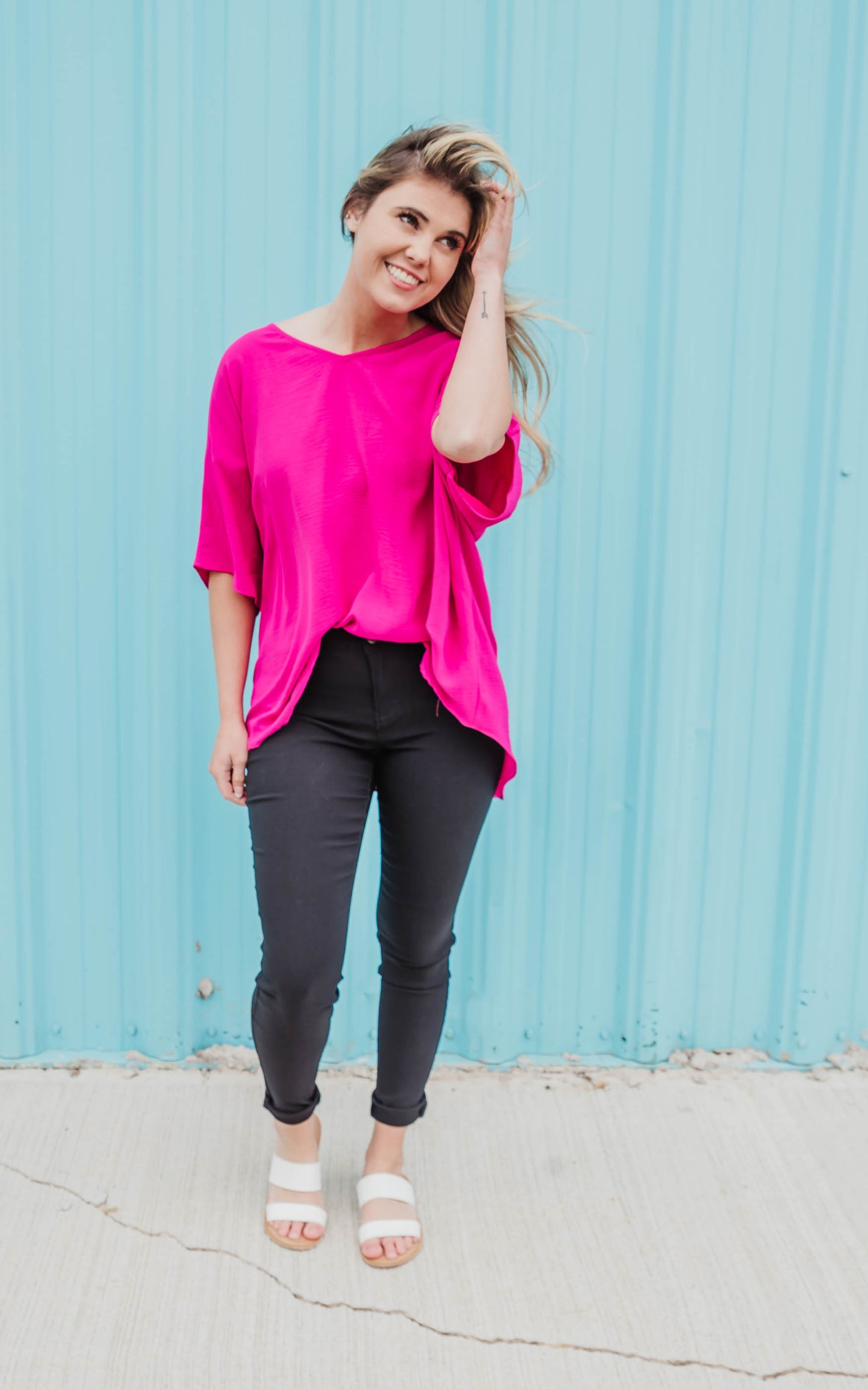 oversized blouse 