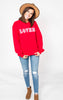  Lover Sweatshirt - Red, CLOTHING, BAD HABIT APPAREL, BAD HABIT BOUTIQUE 