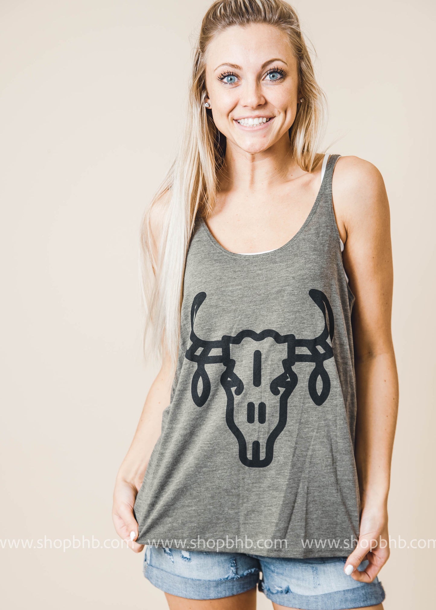 Bull in a China Shop Tank - BAD HABIT BOUTIQUE 