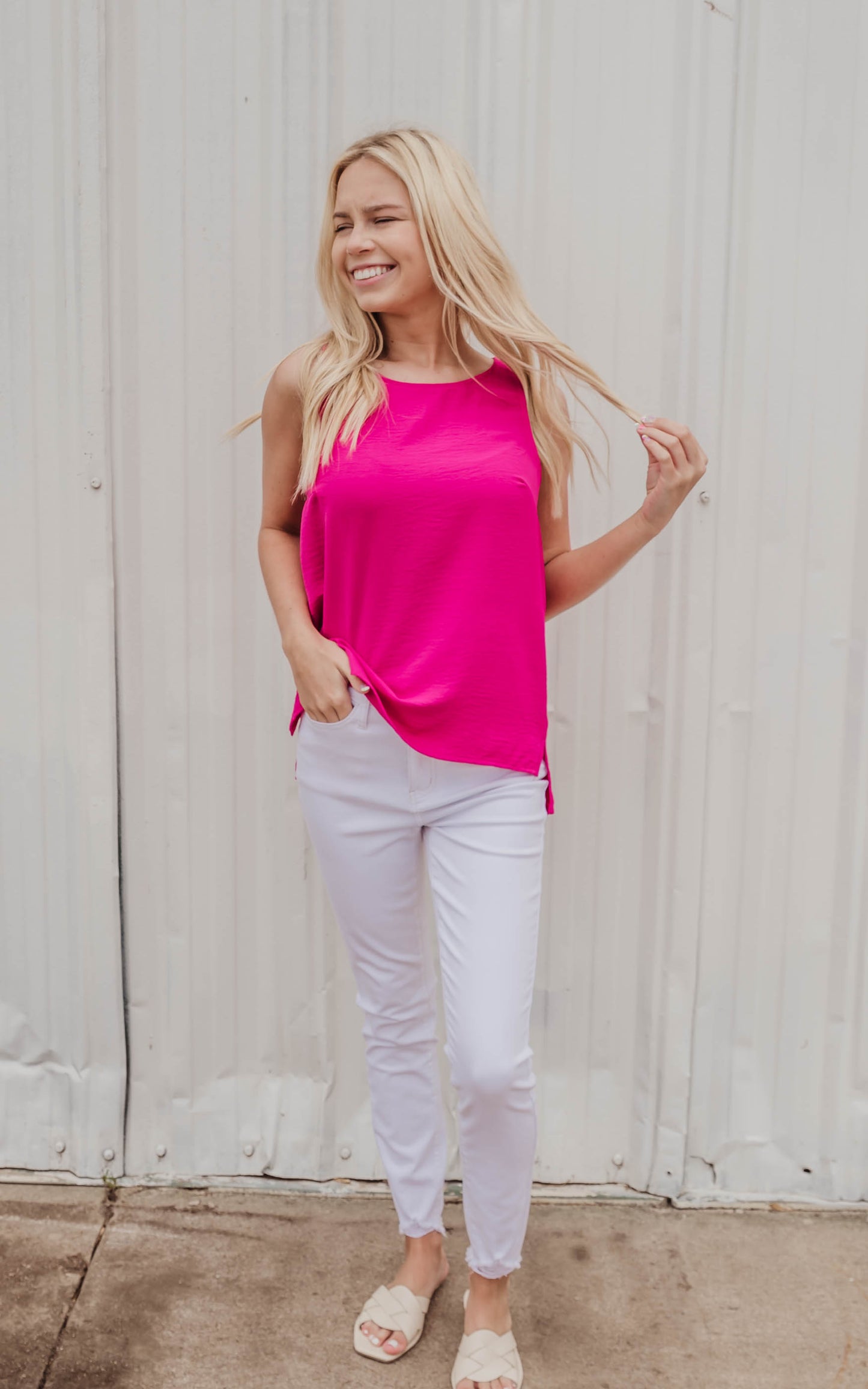 Lindsey Chiffon BLouse Top | FINAL SALE