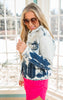 Classic Tie Dye Crop Denim Jacket - Vervet