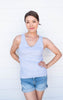 heather grey tank 