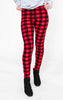  Buffalo Plaid Leggings, CLOTHING, Leggings Depot, BAD HABIT BOUTIQUE 