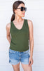 green tank top 