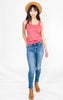  Mid Rise Skinny Jean - Vervet, CLOTHING, Vervet, BAD HABIT BOUTIQUE 