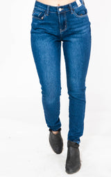  Thermadenim Mid- Rise Skinny Jeans - Judy Blue, CLOTHING, JUDY BLUE, BAD HABIT BOUTIQUE 