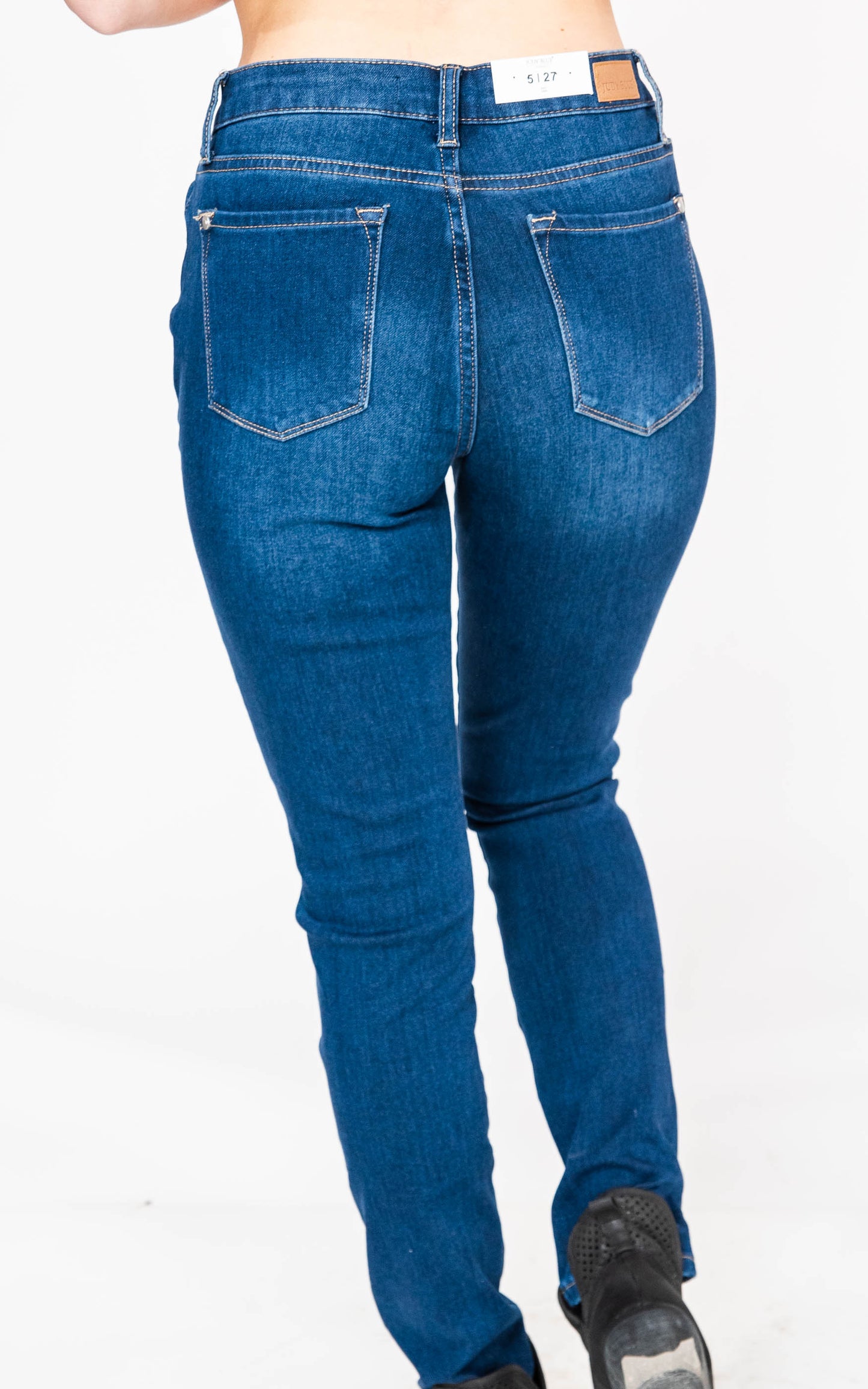  Thermadenim Mid- Rise Skinny Jeans - Judy Blue, CLOTHING, JUDY BLUE, BAD HABIT BOUTIQUE 