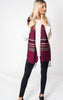  Cheyenne Aztec Blanket Scarf, CLOTHING, Leto, BAD HABIT BOUTIQUE 