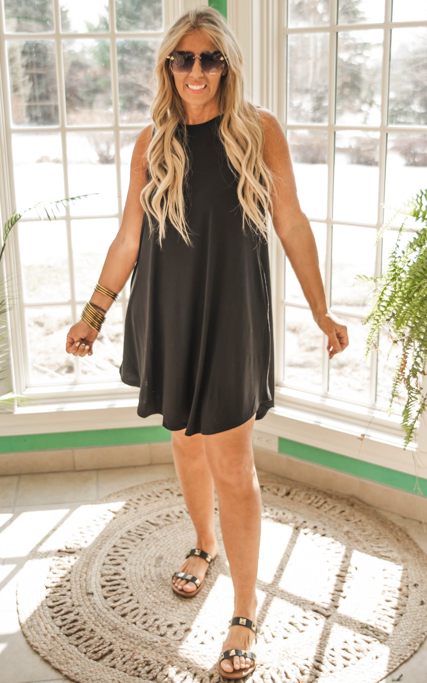 Black Zenana dress