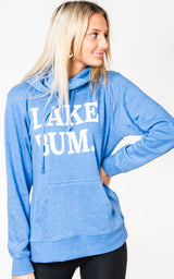  Lake Bum Hoodie w/ Gaitor - Blue, CLOTHING, BAD HABIT APPAREL, BAD HABIT BOUTIQUE 