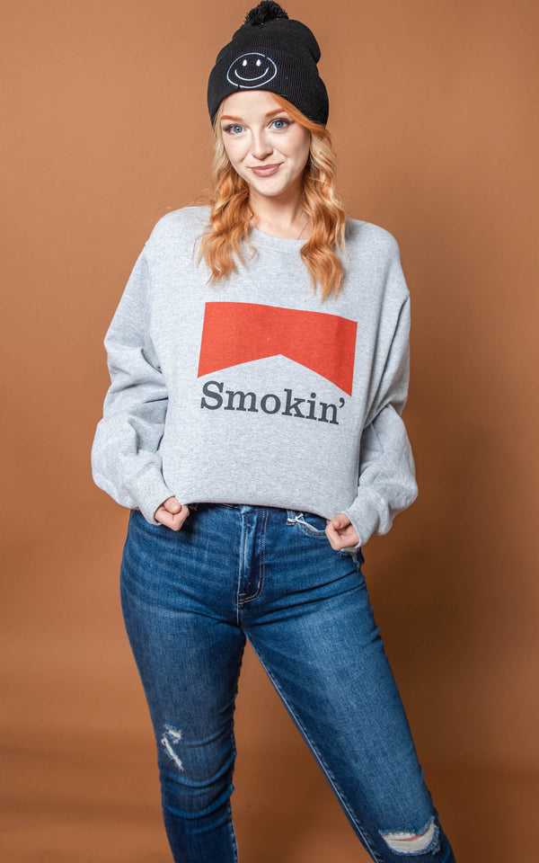 smoking crewneck sweatshirt 