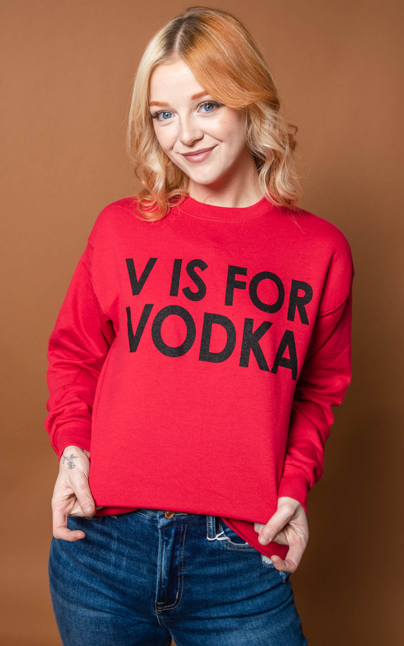 vodka sweatshirt 