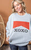 warning xoxo crewneck 