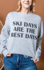 ski days crewneck 