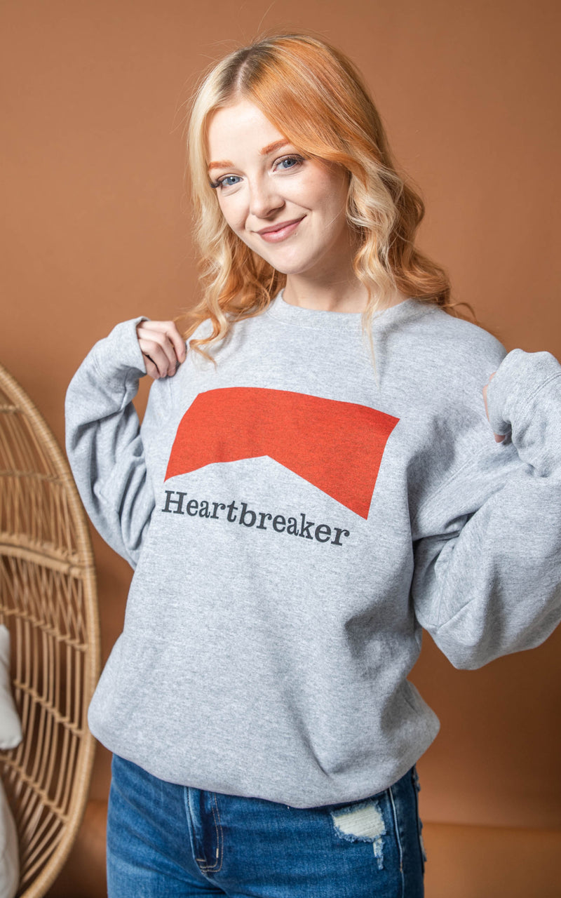 heartbreaker valentine graphic sweatshirt 