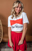 be mine valentine short sleeve top 