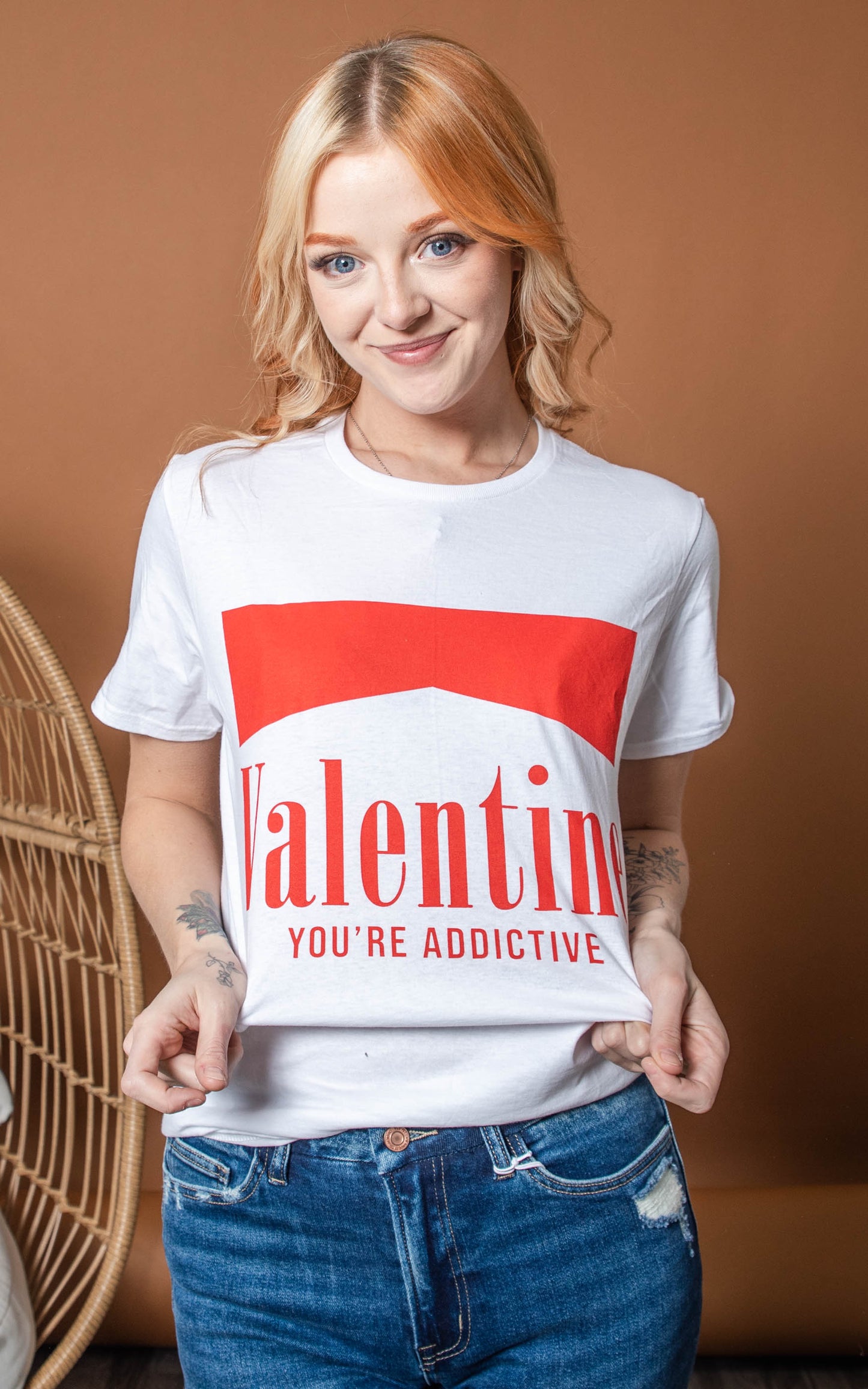 You're Addictive Valentine T-Shirt** - Final Sale