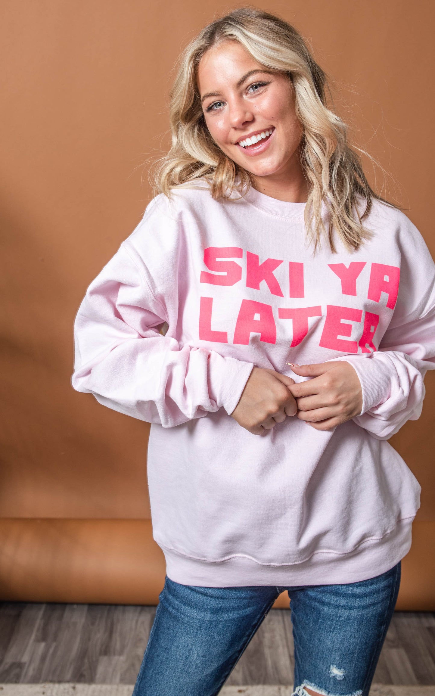 ski ya later sweatshirt 