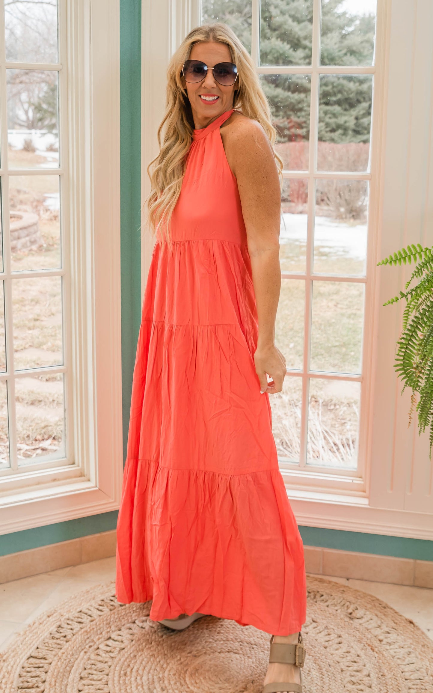 Resort Ready Tiered Maxi Dress 