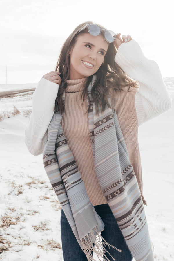 Cheyenne Aztec Blanket Scarf | FINAL SALE