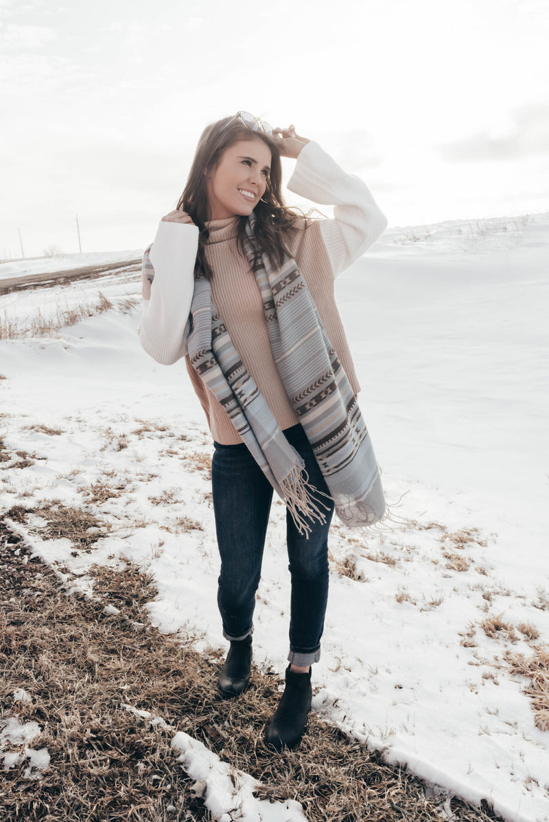 Cheyenne Aztec Blanket Scarf | FINAL SALE