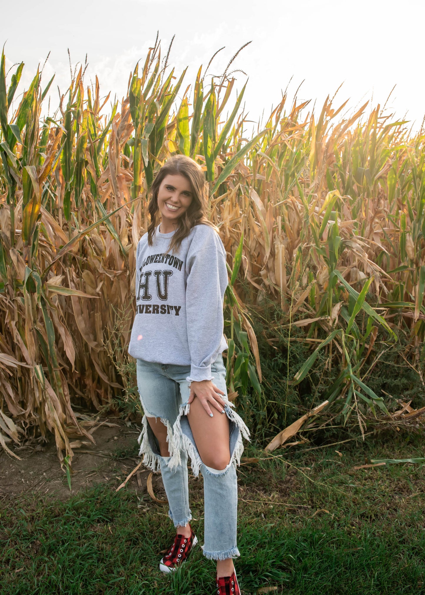  HalloweenTown University Sweatshirt, CLOTHING, BAD HABIT APPAREL, BAD HABIT BOUTIQUE 