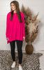 hot pink fuchsia tunic top 