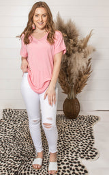 baby pink top 