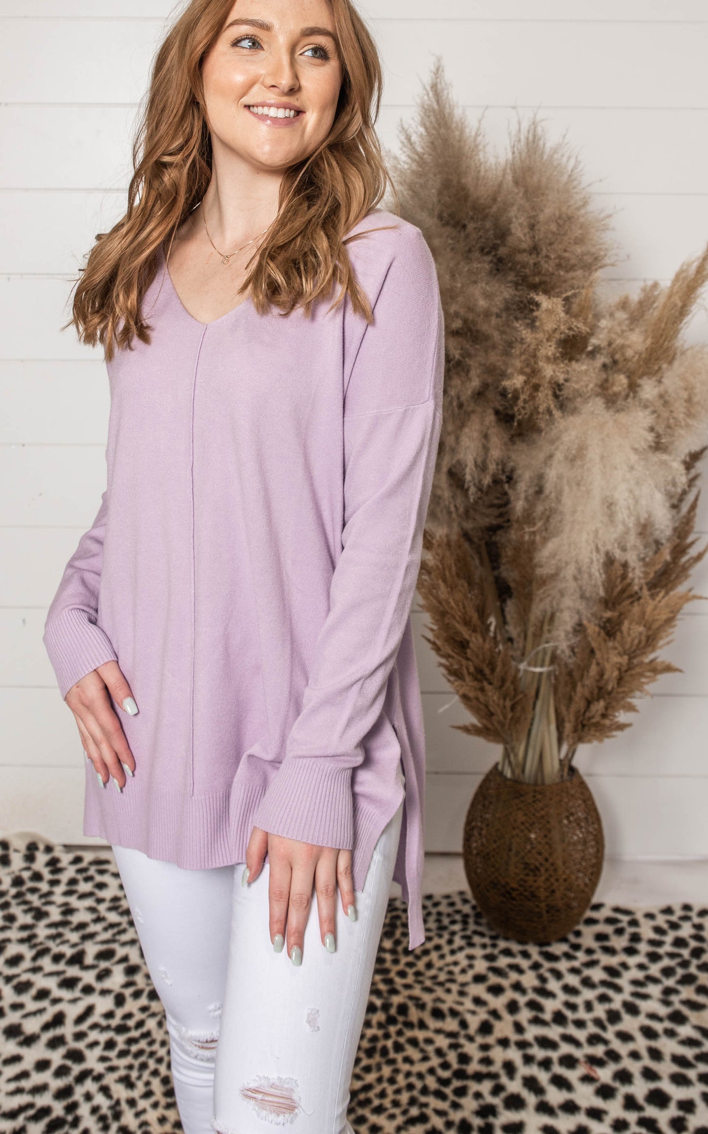 The Natalie Everyday V-Neck Tunic - Final Sale