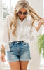 White Button Down Top