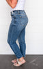 MidRise Clean Boyfriend Jeans- Judy Blue