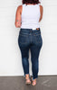 Mid-Rise Slim Fit Denim Jeans- Judy Blue - Final Sale